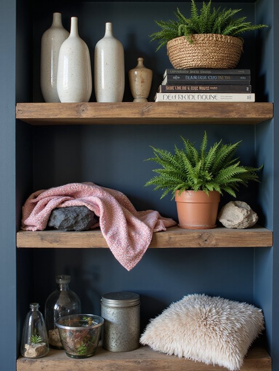 textural contrasts create excitement