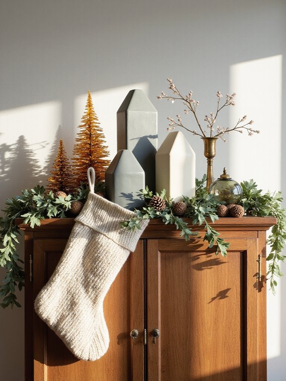 textures and shapes combination