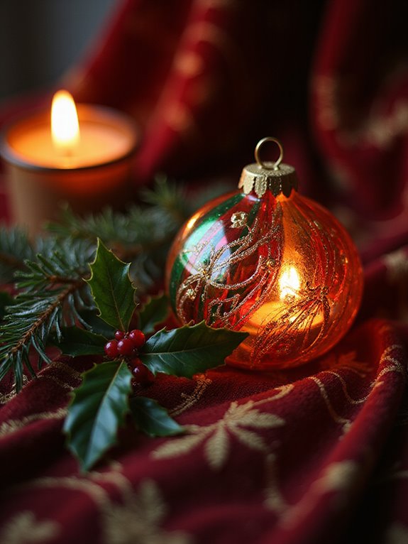 timeless red and green