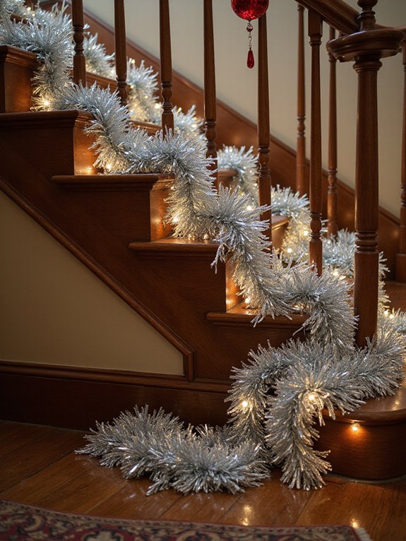 tinsel adds festive charm