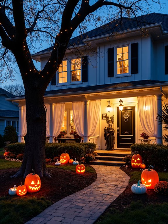 transform your yard spooky