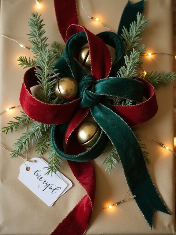 trendy ribbon gift wrapping