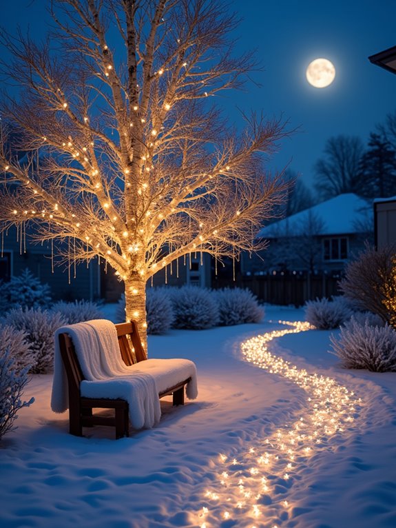 twinkling holiday light displays