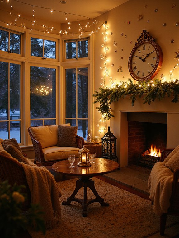 twinkling lights create enchantment