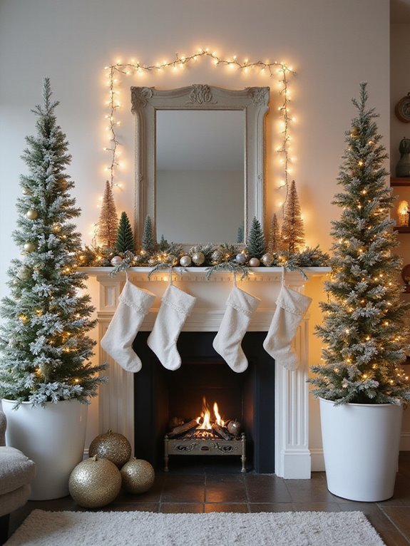 twinkling lights create warmth