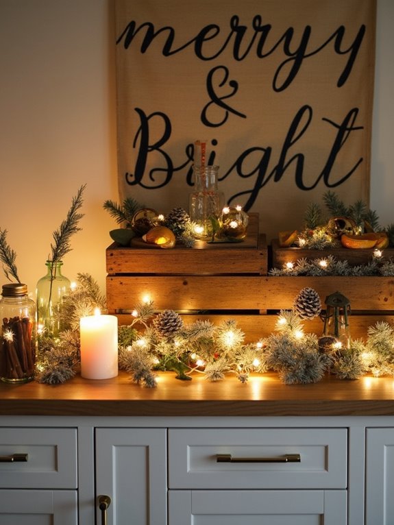 twinkling lights for cabinets
