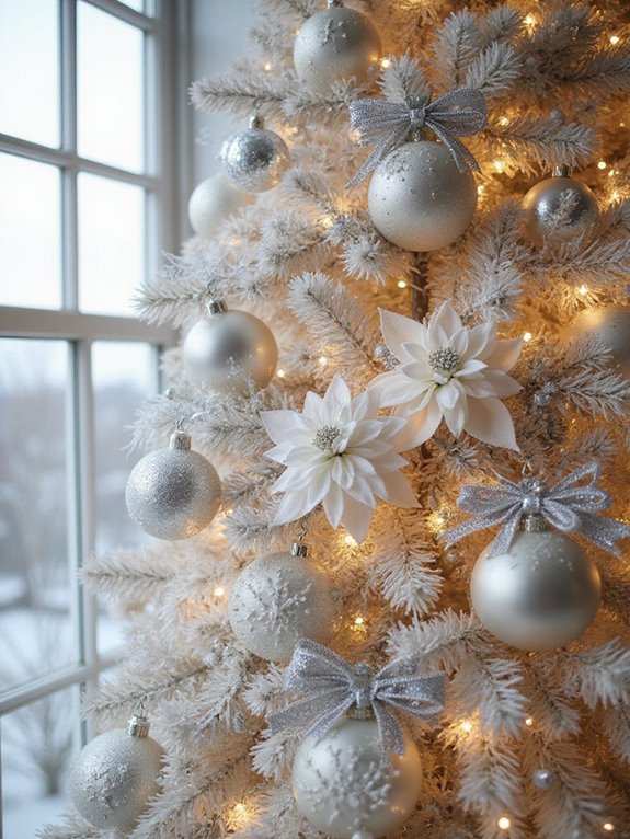 twinkling silver ambient lighting