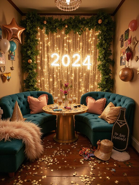 unforgettable new year photo booth