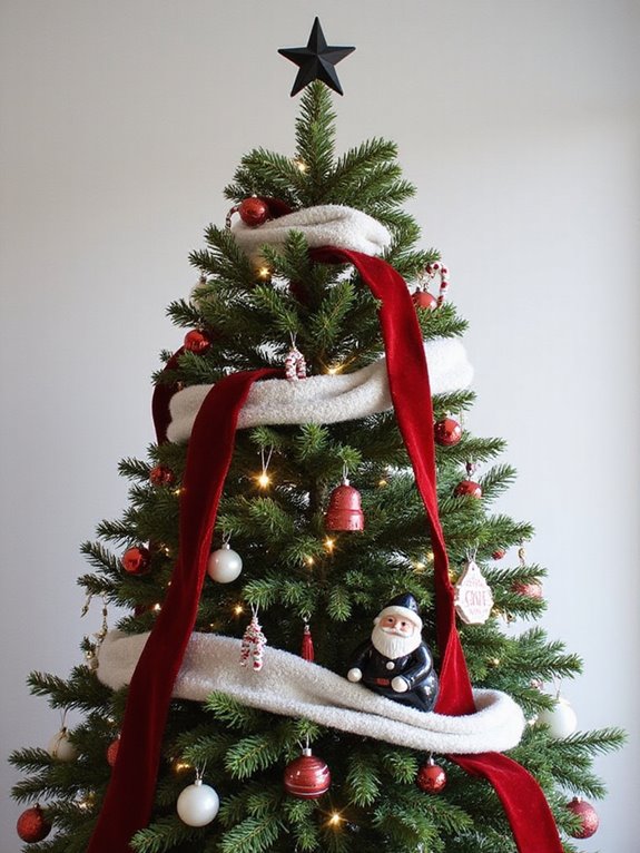 unique black white red toppers