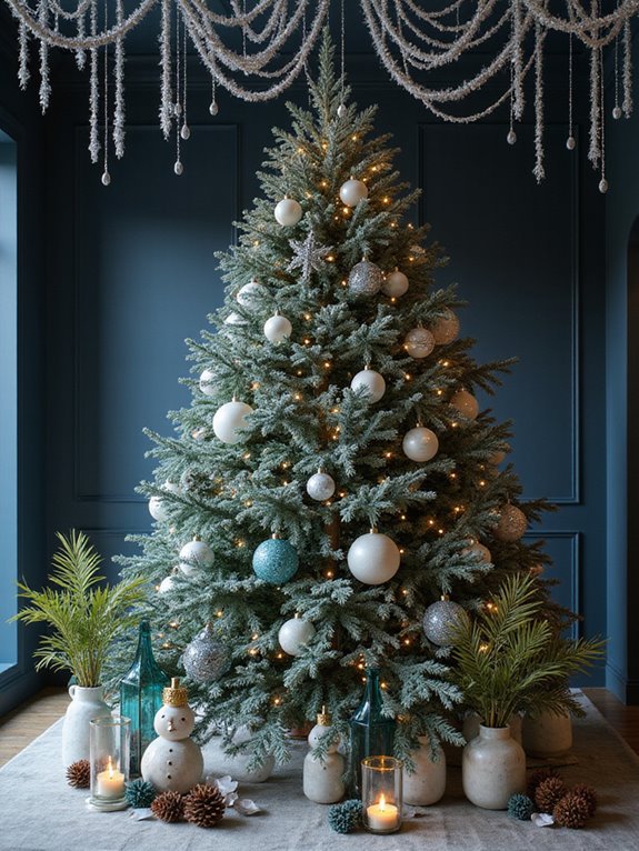 unique holiday tree ideas