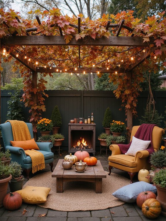 unique outdoor fall decor