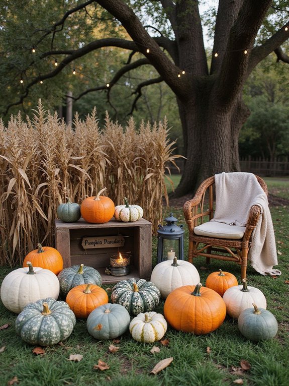 unusual mini pumpkin patch