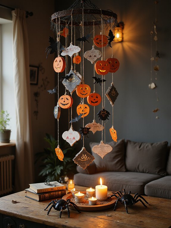 upcycle paper for halloween