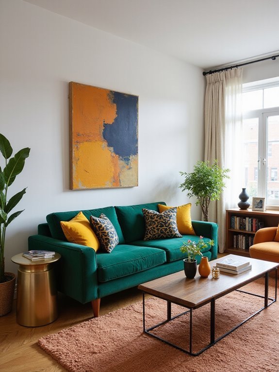 vibrant living room makeovers