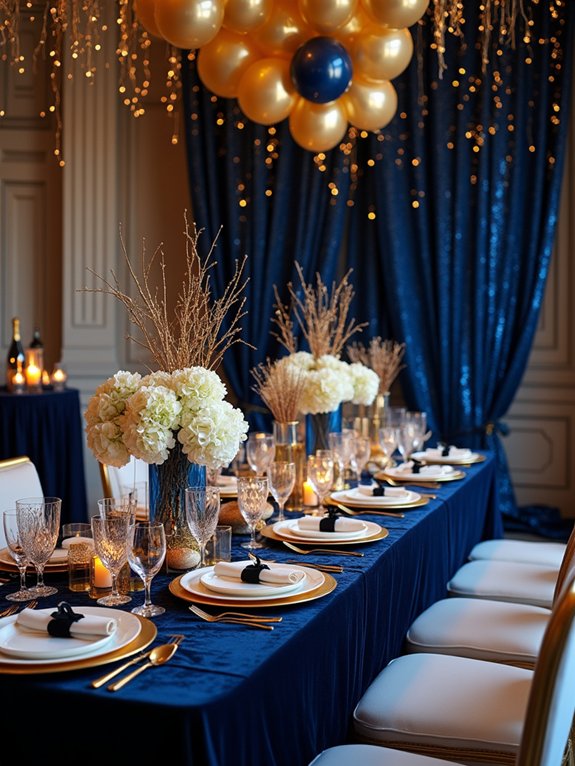 vibrant party color selections