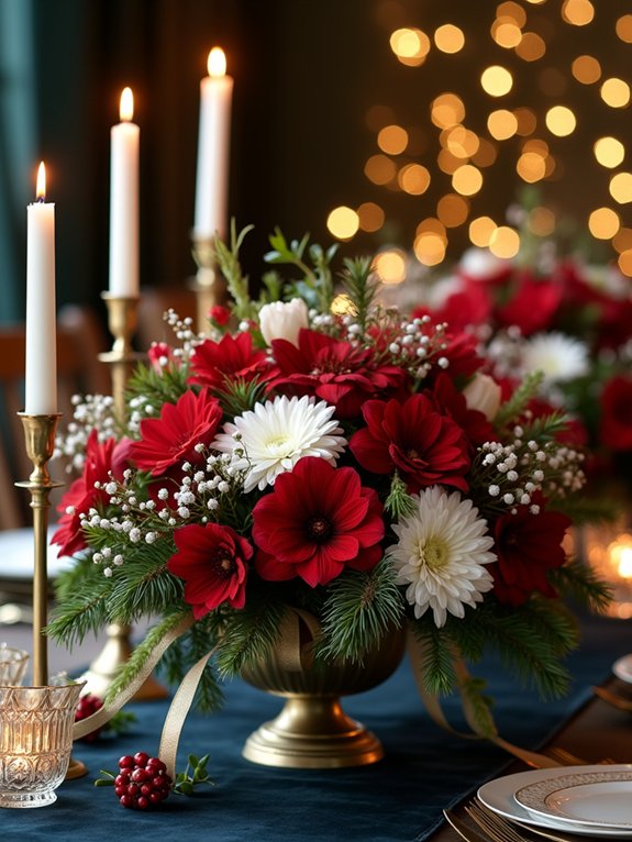 vibrant seasonal flower arrangements