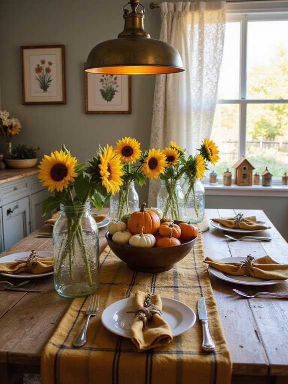 vintage decor adds charm