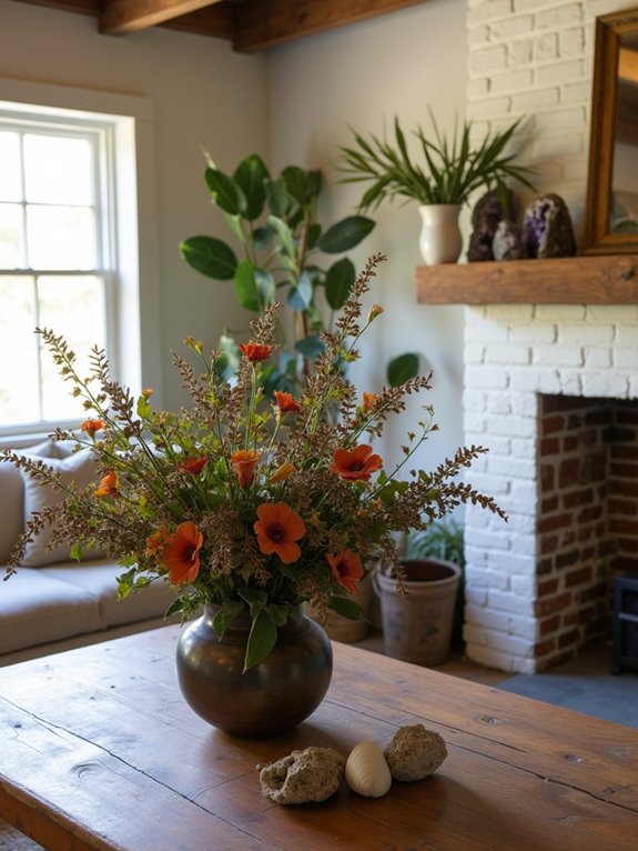 vintage eucalyptus home decor