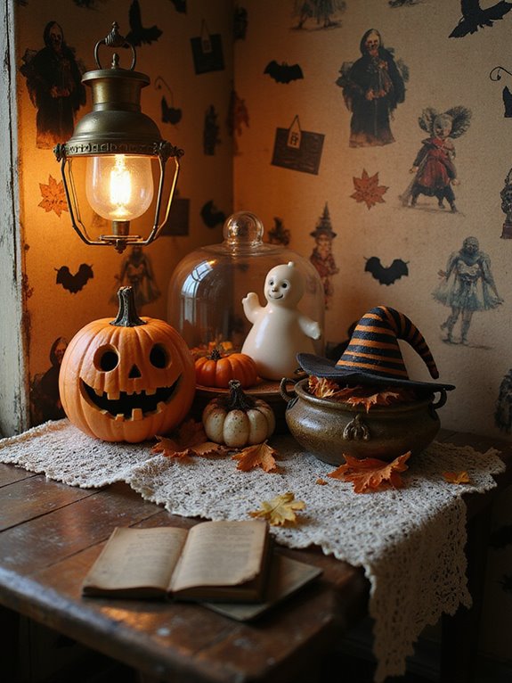vintage halloween decor stories