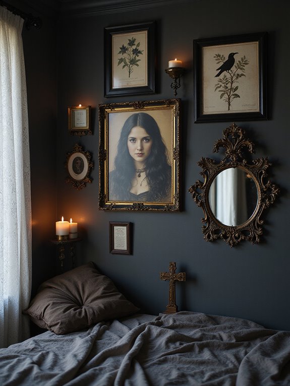 vintage halloween wall art