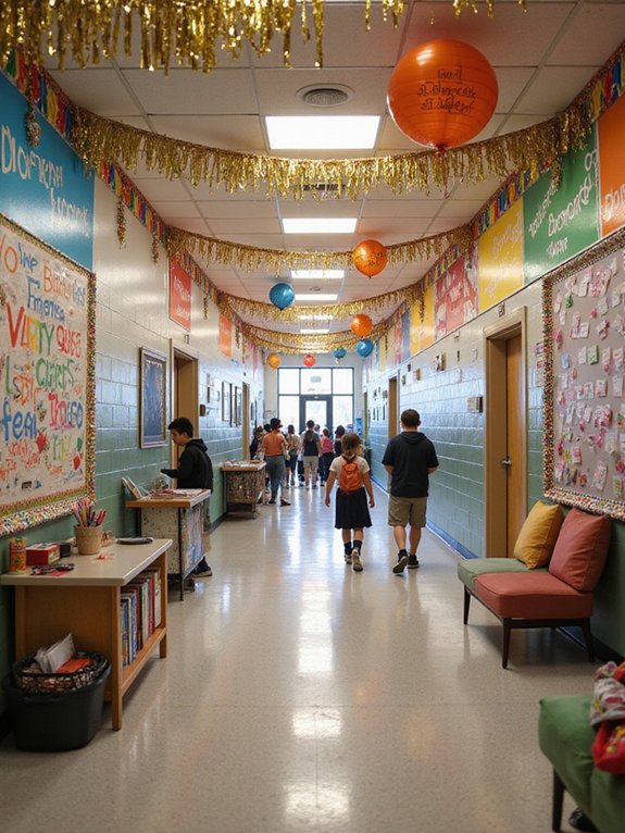 welcoming new students together