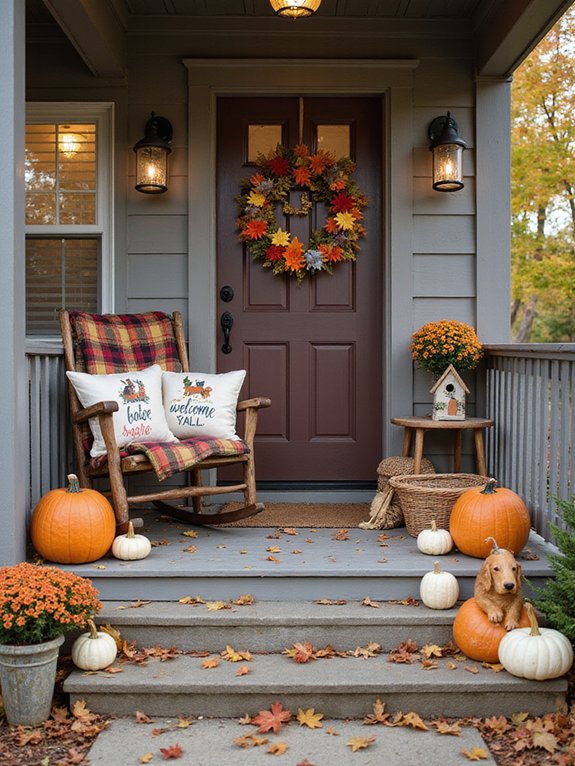 whimsical accents enhance atmosphere