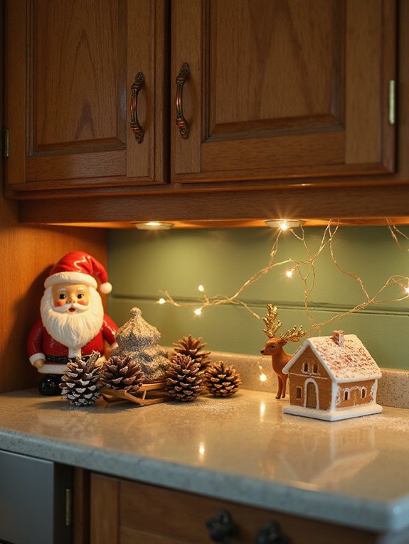 whimsical cabinet ornament decor