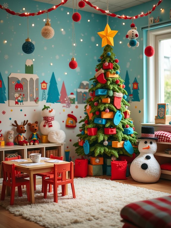 whimsical winter classroom decorations