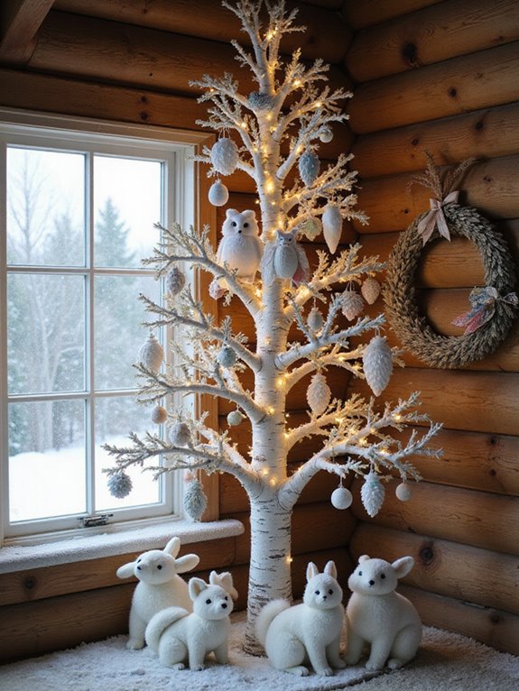 whimsical woodland creature decorations