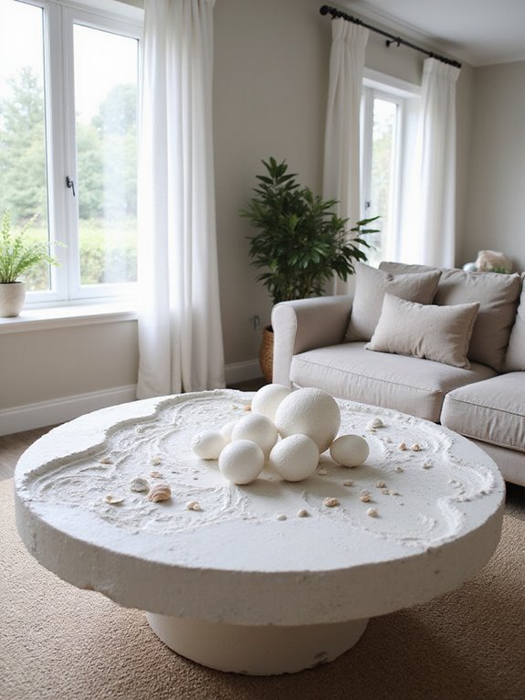 white cement craft ideas