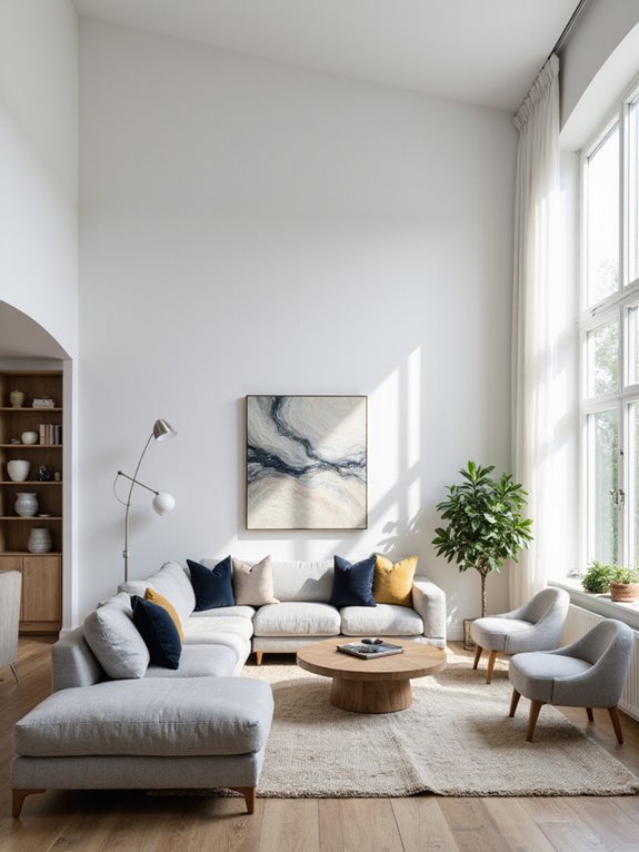 white walls inspire creativity