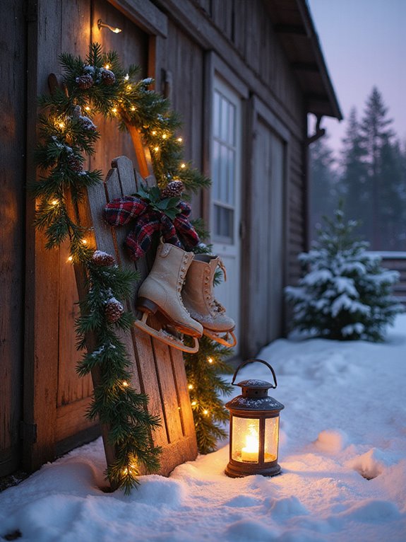 winter nostalgia display ideas