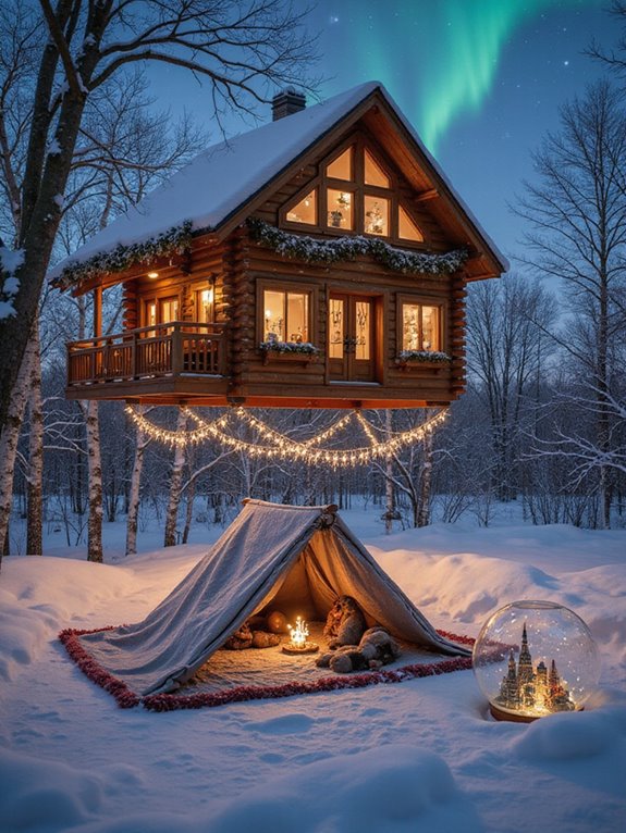 winter wonderland photo booth