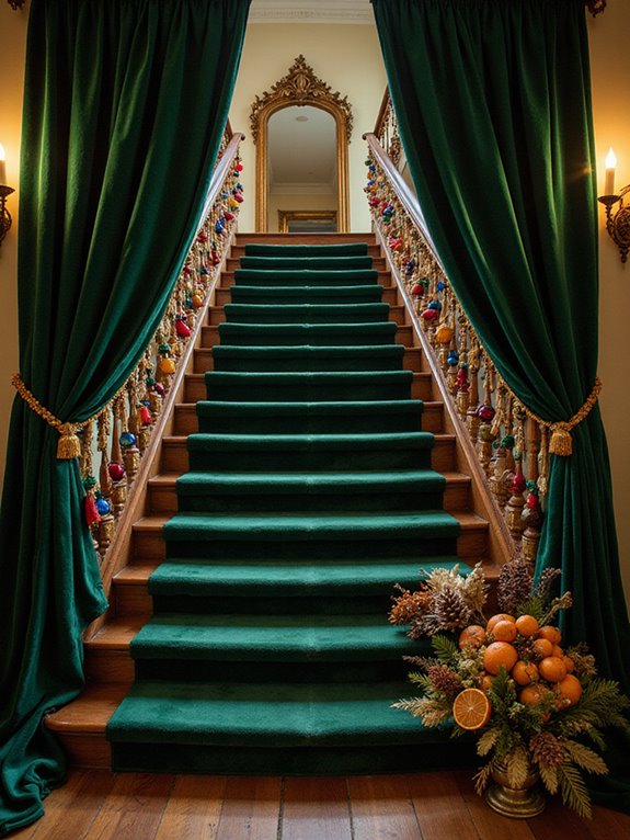 winter wonderland staircase transformation