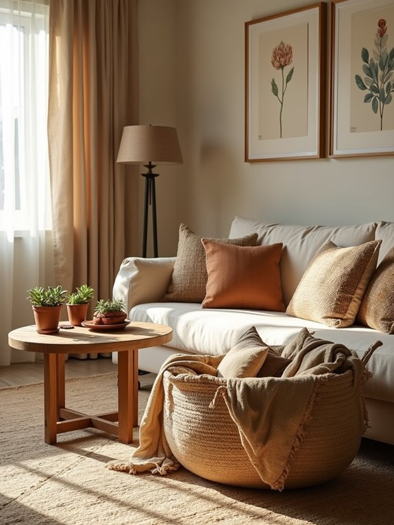 woven baskets for decor