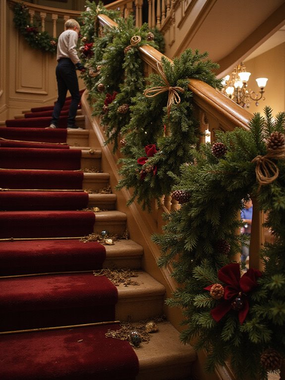 wreath placement and safety