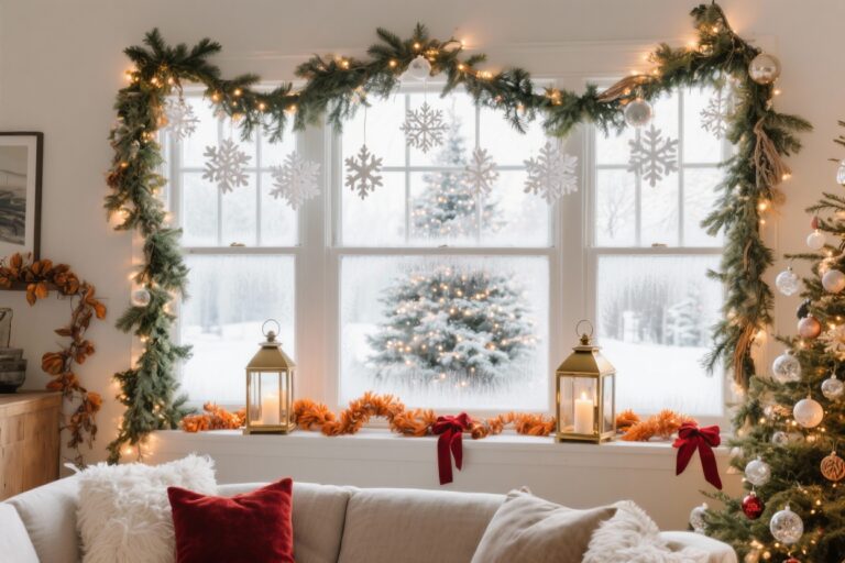 10 Festive Christmas Window Decoration Ideas Anyone Can Try