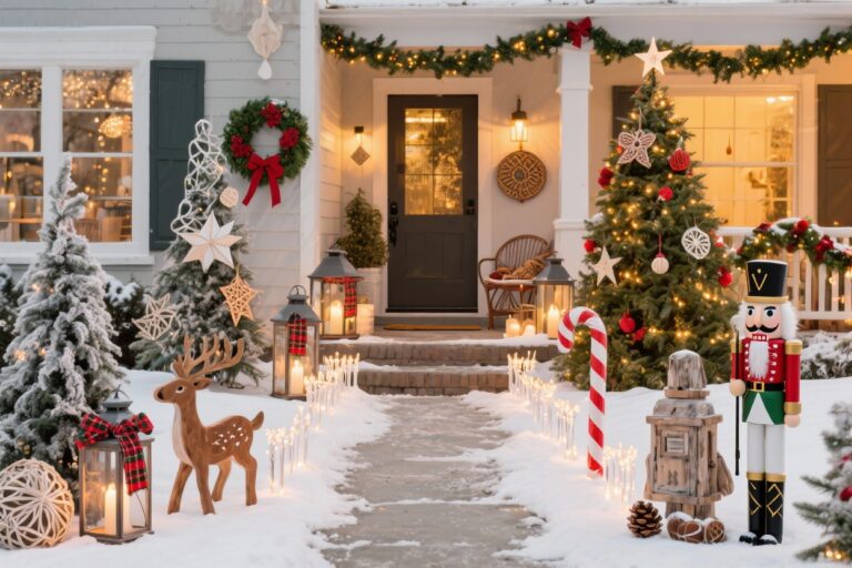 11 Outdoor Christmas Yard Decorations for Every Style That Steal the Show