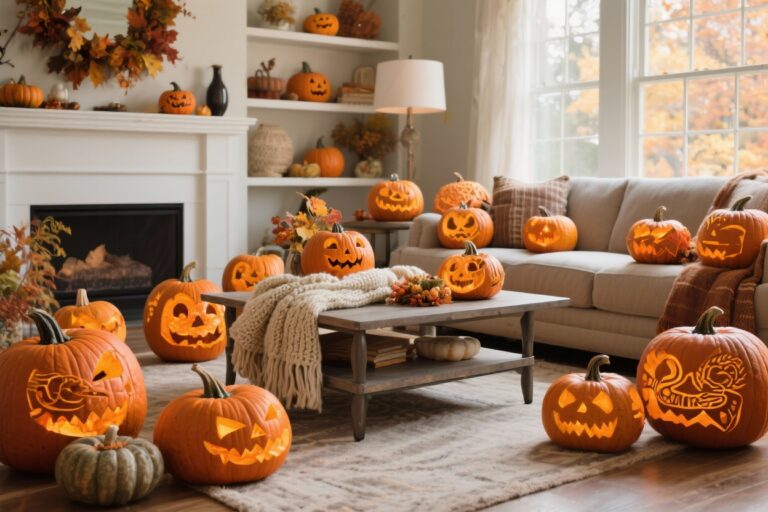 11 Unique Pumpkin Carving Ideas That Deserve an Award for Your Home Decor!