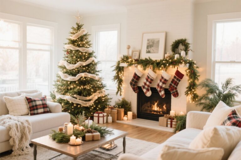 15 Christmas Decor Ideas for Your Living Room That Feel Like Holiday Magic