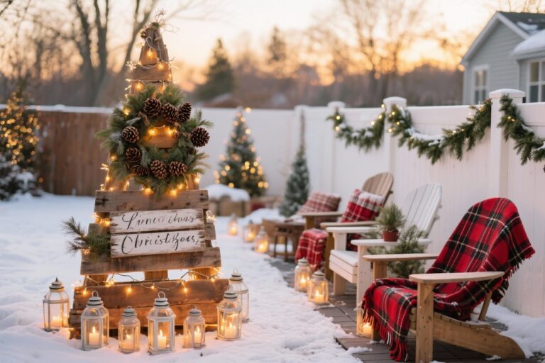 15 Diy Outdoor Christmas Decorations You Can Make on a Budget