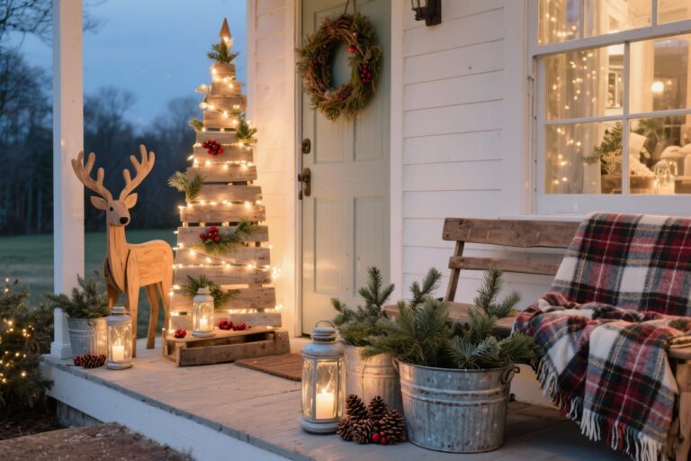 15 Diy Outdoor Christmas Decorations You Can Make on a Budget