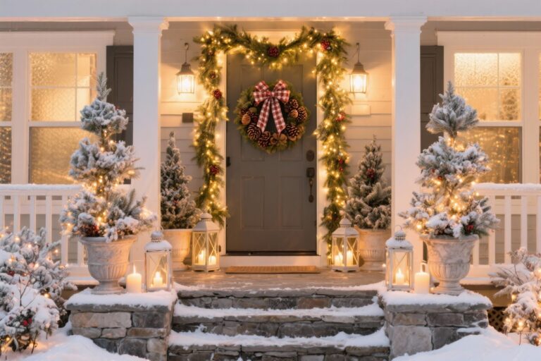15 Outdoor Christmas Decorating Ideas That Spark Holiday Magic