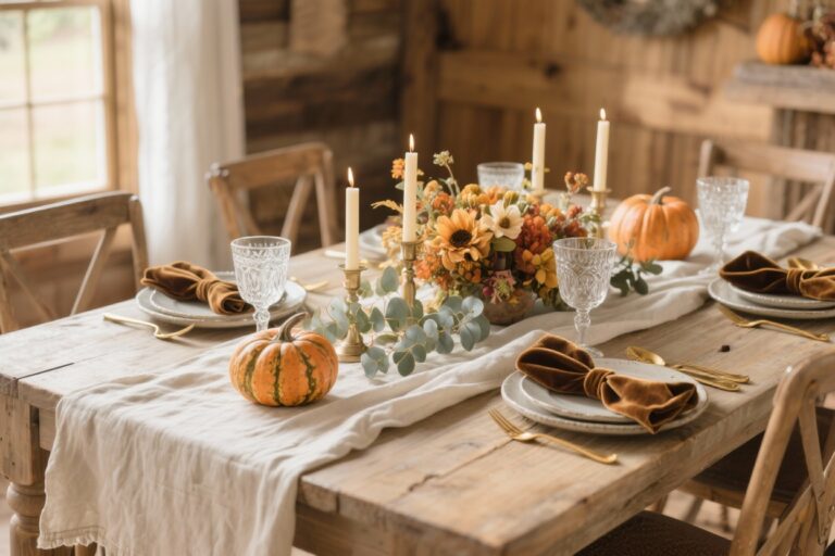 8 Elegant Thanksgiving Table Setting and Decoration Ideas You’ll Want to Steal