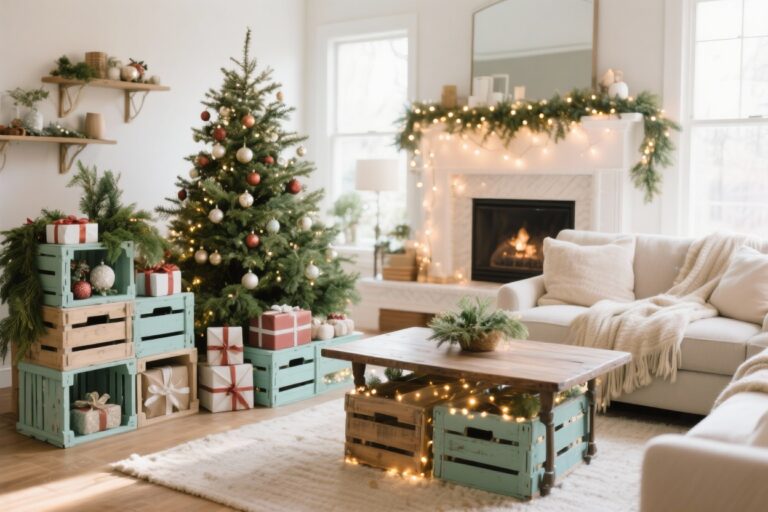 8 Milk Crate Christmas Decor Hacks You’ll Wish You Knew Sooner