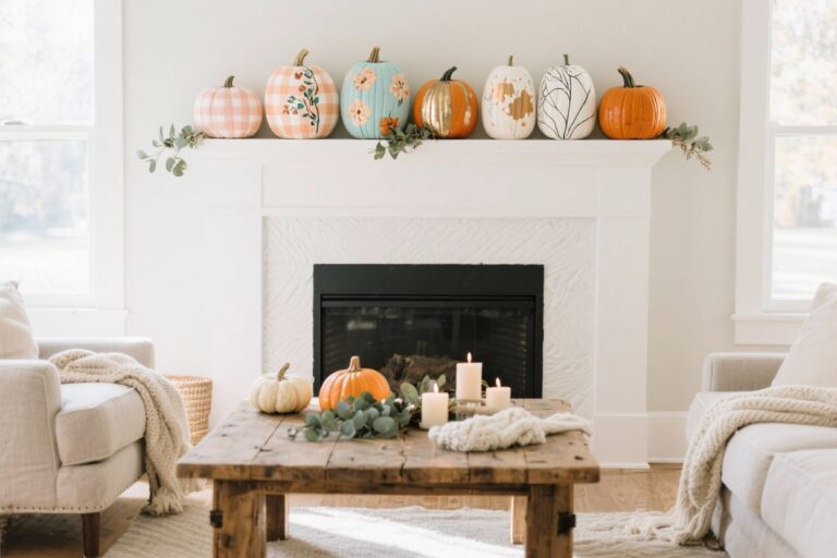 8 Pumpkins Painting Ideas for Family Craft Night You’ll Want to Copy