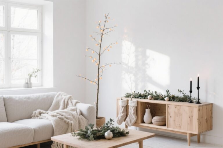 9 Minimalist Christmas Decor Ideas That Feel Peaceful & Modern