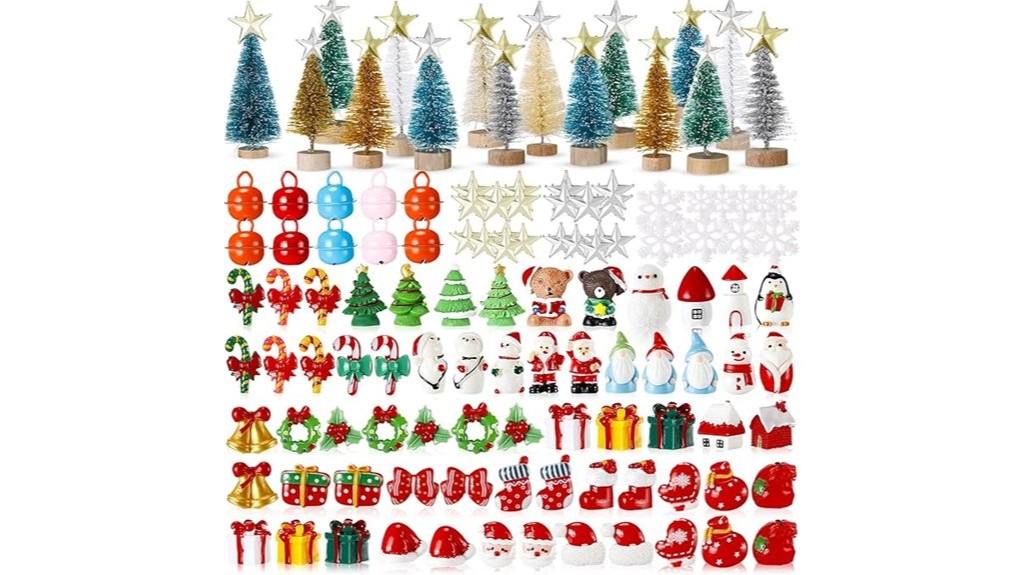 120 miniature christmas ornaments