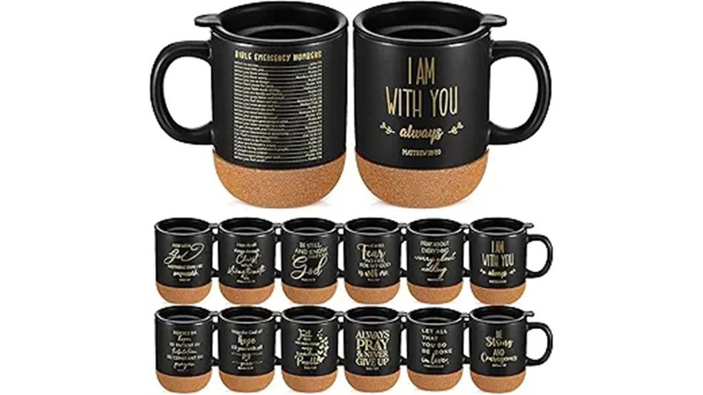24 christian ceramic mugs