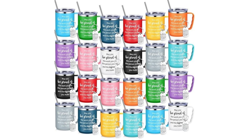 24 employee coffee tumblers